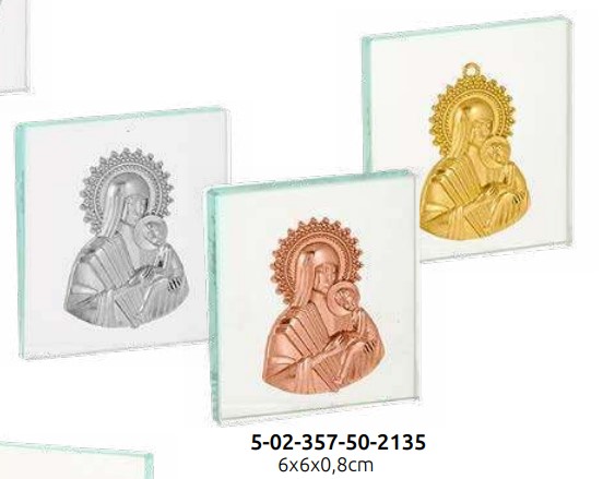 press papier γυαλί με εικόνα μπομπονιέρα