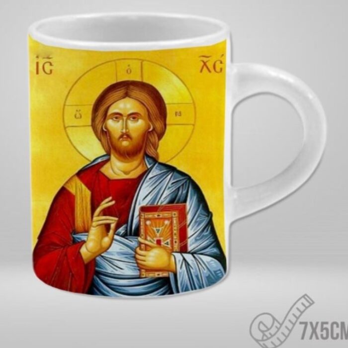 κούπα μπομπονιέρα μίνι με εικόνα εκκλησιαστικά