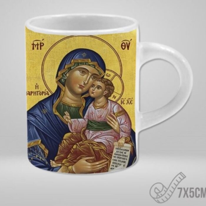 κούπα μπομπονιέρα μίνι με εικόνα εκκλησιαστικα