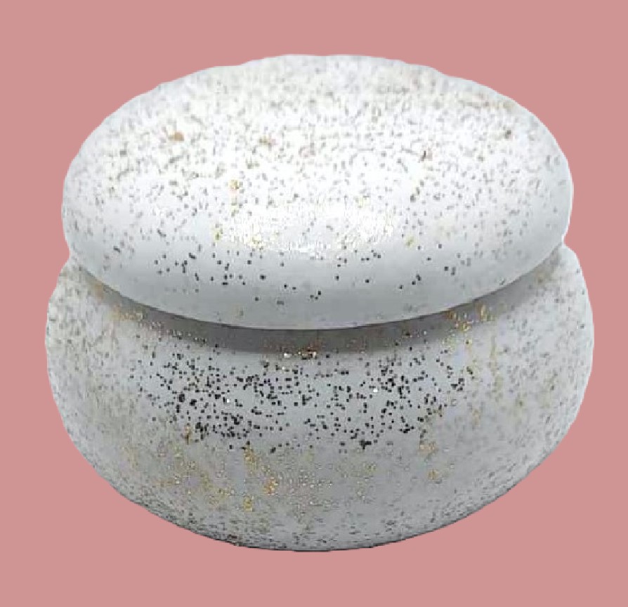 macaron μπιζουτιέρα κεραμική μπομπονιέρα