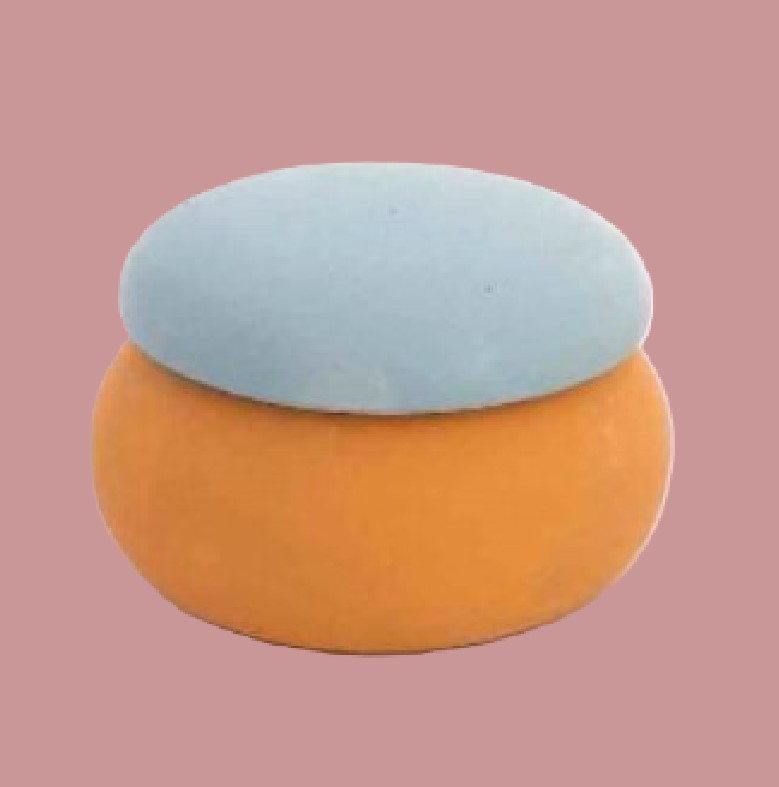 macaron μπιζουτιέρα κεραμική μπομπονιέρα