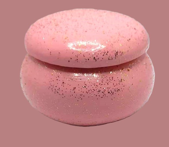 macaron μπιζουτιέρα κεραμική μπομπονιέρα