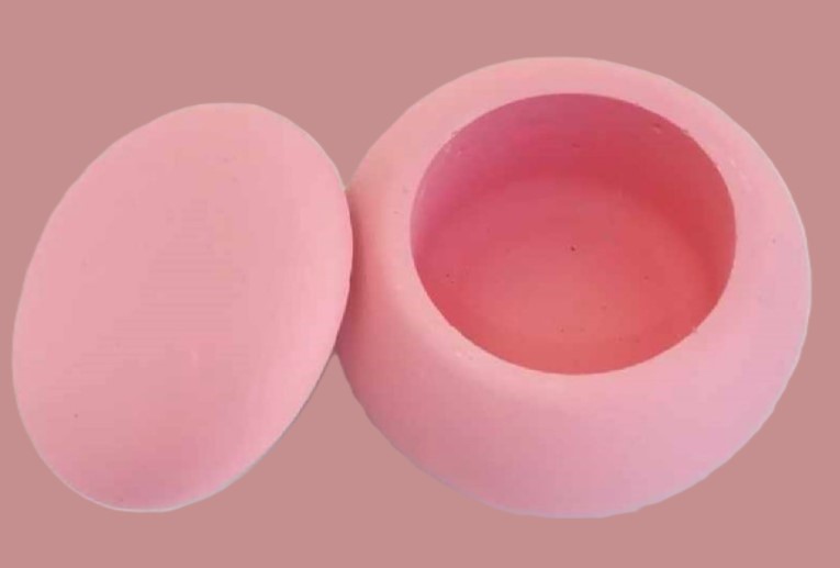 macaron μπιζουτιέρα κεραμική μπομπονιέρα